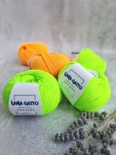 Пряжа Lana Gatto MAXI SOFT (100% меринос экстрафайн) - 90м / 50г