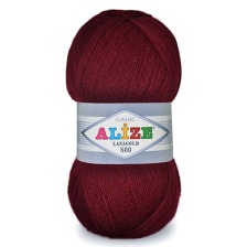 Lanagold 800 (49% шерсть, 51% акрил - 800м / 100г