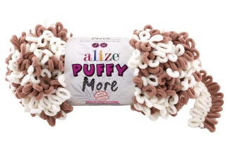 Puffy More (100% микрополиэстер) - 11,5м / 150г (в упаковке 2 мотка)