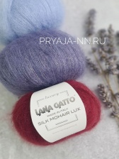 Пряжа Lana Gatto SILK MOHAIR LUX (78% суперкид мохер, 14% шелк, 4% полиэстер) - 210м / 25г