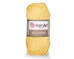 Eco Cotton (85% хлопок, 15% полиэстер) - 220м / 100г
