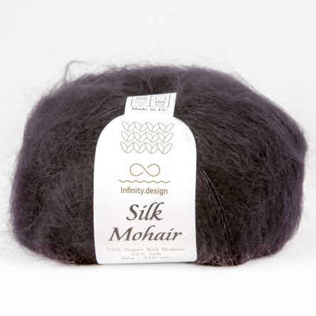 SILK MOHAIR  (75% супер кид мохер 25% шелк) - 210м / 25г фото 4