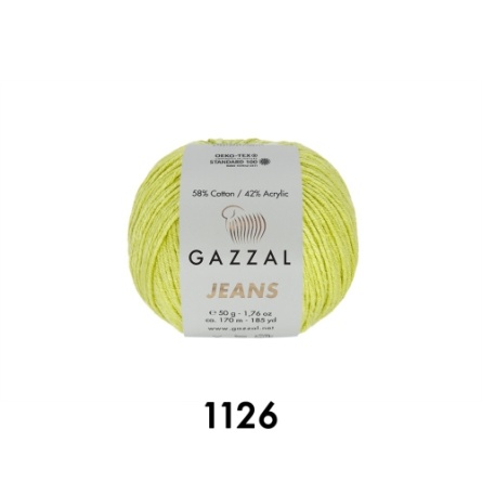 JEANS (58% хлопок, 42% акрил) - 170м / 50г (цена за упаковку 10 мотков) фото 21