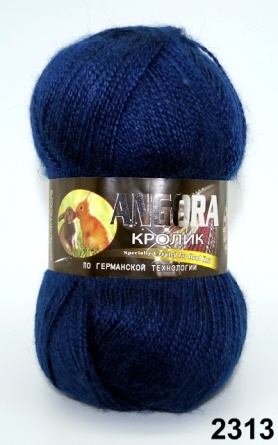 Ангора Кролик (40%-кролик 60%-акрил) - 500м / 100г фото 35