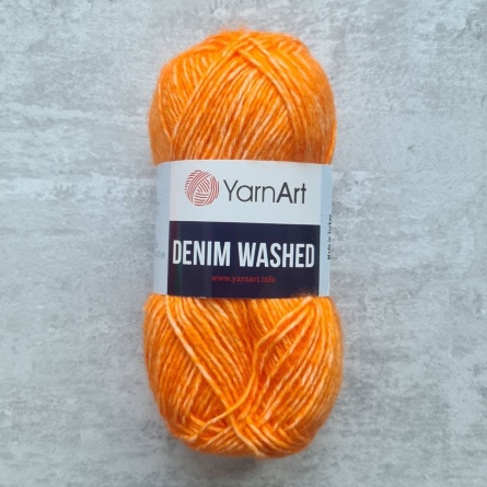 Denim Washed (70% хлопок, 30% акрил) - 130м / 50г фото 4