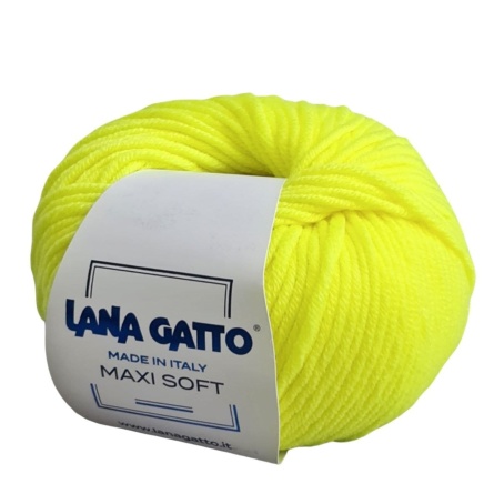 Пряжа Lana Gatto MAXI SOFT (100% меринос экстрафайн) - 90м / 50г фото 53