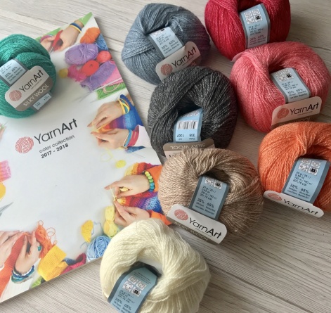 Silky Wool (35% Силк Район, 65% Мерино Вул) - 190м / 25г (цена указана за упаковку 10 мотков) фото 10