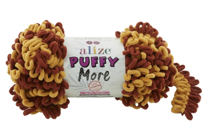 Puffy More (100% микрополиэстер) - 11,5м / 150г (в упаковке 2 мотка) фото 16
