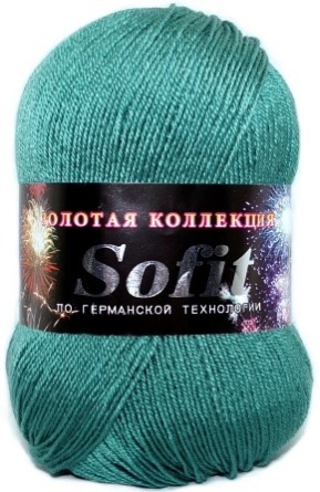 Софит (45%-шерсть 55%-шелк искусственный) - 380м / 100г фото 54