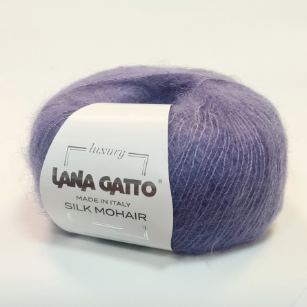 Пряжа Lana Gatto SILK MOHAIR (75% кидмохер, 25% шелк) - 212м / 25г фото 25