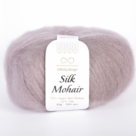SILK MOHAIR  (75% супер кид мохер 25% шелк) - 210м / 25г фото 9
