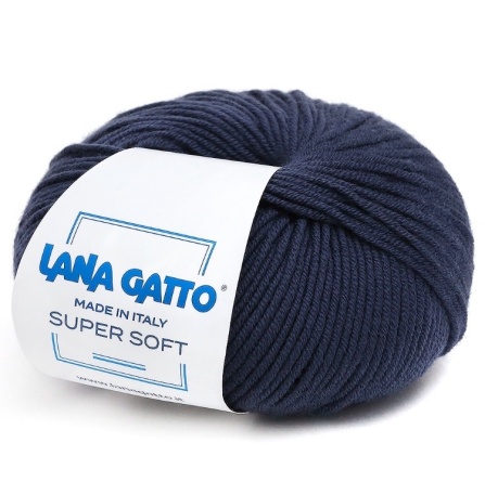 Пряжа Lana Gatto SUPER SOFT (100% экстрафайн мериносовая шерсть) - 125м / 50г фото 45