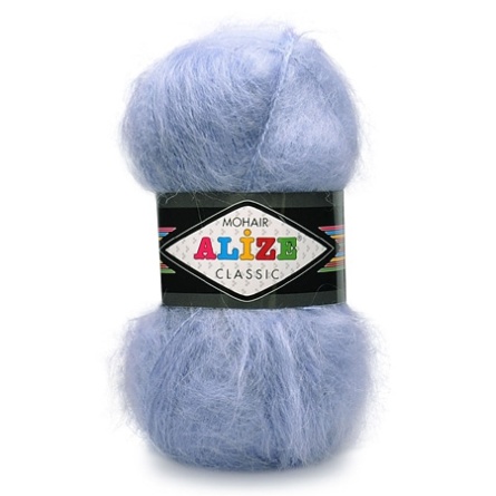 Mohair Classic (25% мохер, 24% шерсть, 51% акрил) - 200м / 100г фото 1