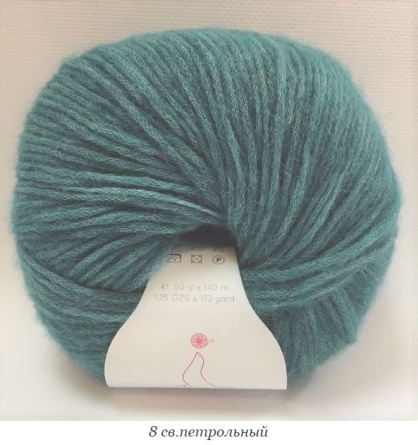Alpaca AIR ( 75% альпака 15% шерсть 10% полиамид) 140м / 50г фото 6