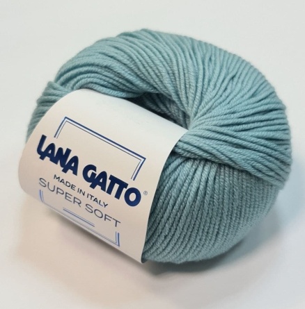 Пряжа Lana Gatto SUPER SOFT (100% экстрафайн мериносовая шерсть) - 125м / 50г фото 88