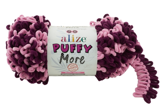 Puffy More (100% микрополиэстер) - 11,5м / 150г (в упаковке 2 мотка) фото 18