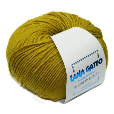 Пряжа Lana Gatto SUPER SOFT (100% экстрафайн мериносовая шерсть) - 125м / 50г фото 9