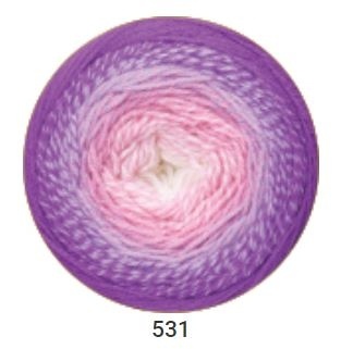 Flowers Merino (25% шерсть, 75% акрил) - 590м / 225г (цена указана за 2 мотка) фото 3