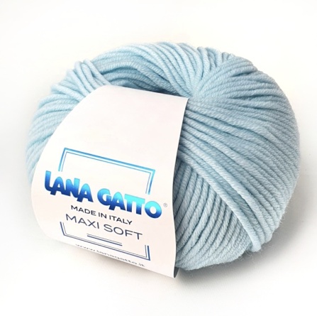 Пряжа Lana Gatto MAXI SOFT (100% меринос экстрафайн) - 90м / 50г фото 28