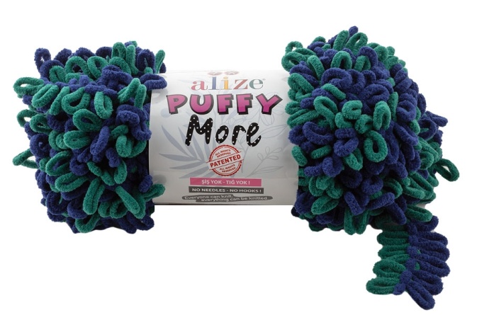 Puffy More (100% микрополиэстер) - 11,5м / 150г (в упаковке 2 мотка) фото 33