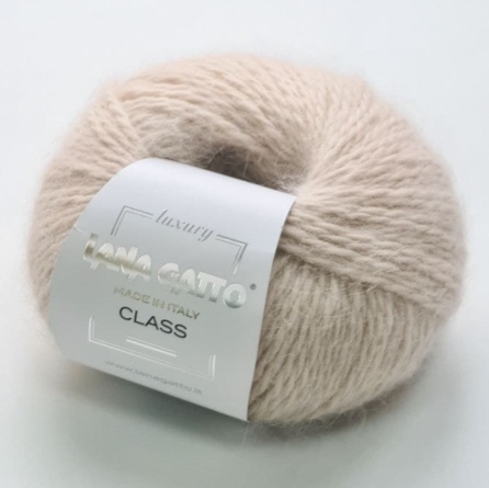 Пряжа Lana Gatto CLASS (80% мериносовая шерсть экстрафайн, 20% ангора) - 125м / 50г фото 30