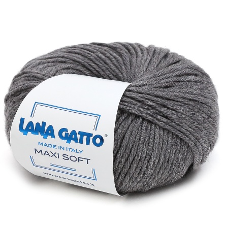 Пряжа Lana Gatto MAXI SOFT (100% меринос экстрафайн) - 90м / 50г фото 24