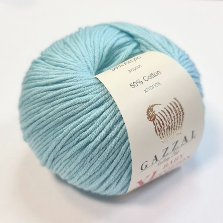 Baby Cotton XL (50% хлопок, 50% полиакрил) - 105м / 50г фото 76