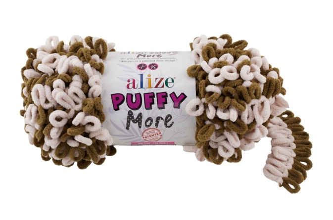 Puffy More (100% микрополиэстер) - 11,5м / 150г (в упаковке 2 мотка) фото 4