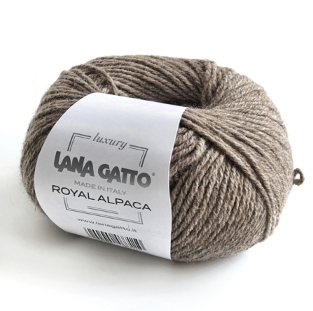 Пряжа Lana Gatto ROYAL ALPACA (70% бэби альпака, 30% нейлон) - 115м / 50г фото 9