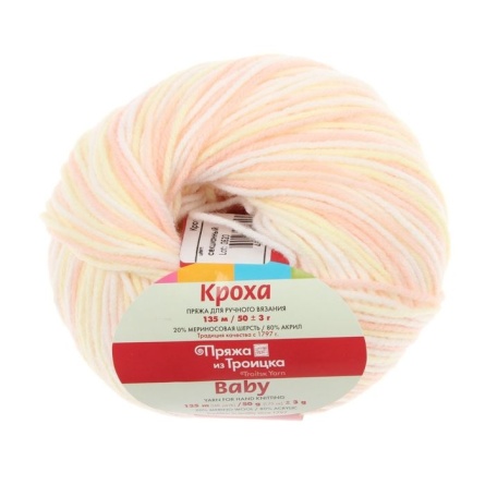 Кроха (20% шерсть, 80% акрил) - 135м / 50г фото 50