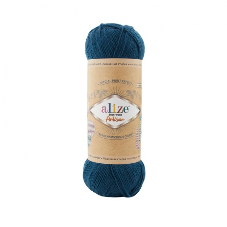 Superwash Artisan (75% SuperWash Шерсть, 25% Полиамид) - 420м / 100г фото 16