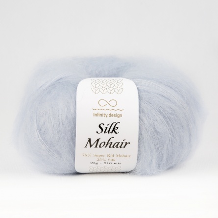 SILK MOHAIR  (75% супер кид мохер 25% шелк) - 210м / 25г фото 22