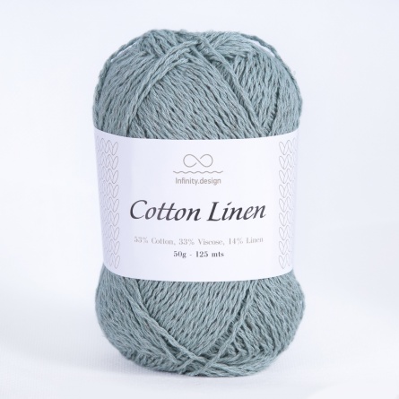 COTTON LINEN (53% хлопок, 33% вискоза, 14% лен) - 125м / 50г фото 11