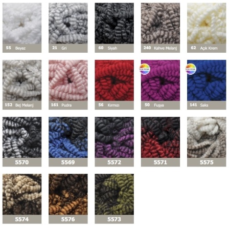Fashion Boucle (70% акрил, 25% шерсть, 5% полиамид) - 35м / 100г фото 20