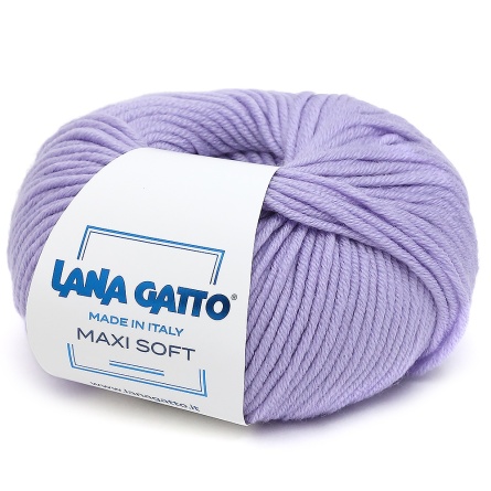 Пряжа Lana Gatto MAXI SOFT (100% меринос экстрафайн) - 90м / 50г фото 19