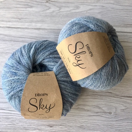 Пряжа Drops SKY (74% Альпака, 18% Полиамид, 8% Шерсть) 190м / 50г фото 27