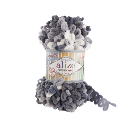 Puffy Fine Color (100% микрополиэстер) - 14,5м / 100г фото 11