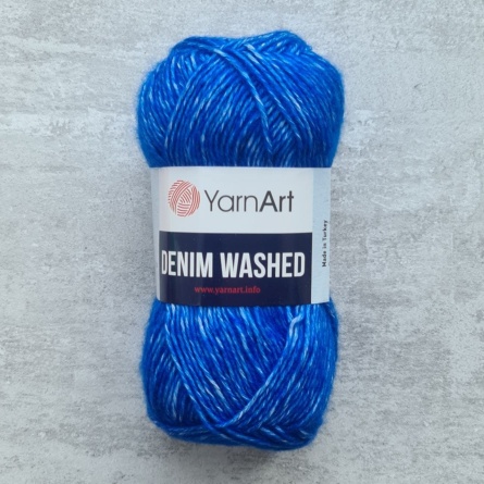 Denim Washed (70% хлопок, 30% акрил) - 130м / 50г фото 8