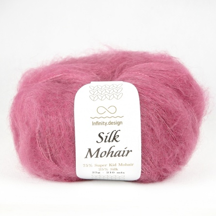 SILK MOHAIR  (75% супер кид мохер 25% шелк) - 210м / 25г фото 19