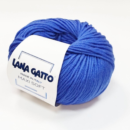 Пряжа Lana Gatto MAXI SOFT (100% меринос экстрафайн) - 90м / 50г фото 56