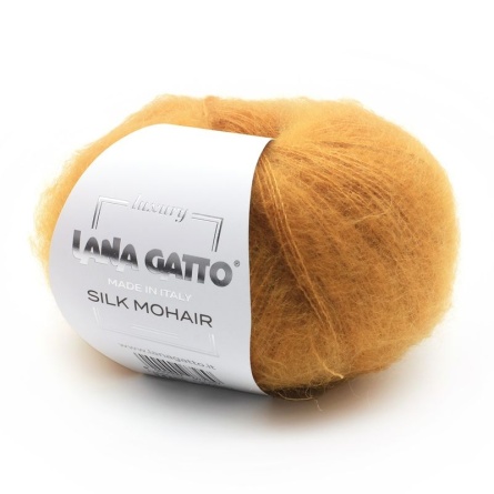 Пряжа Lana Gatto SILK MOHAIR (75% кидмохер, 25% шелк) - 212м / 25г фото 22