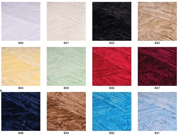 Velour (100% микрополиэстер) - 170м / 100г фото 24