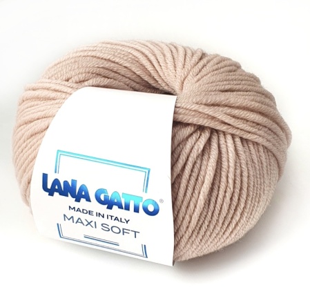 Пряжа Lana Gatto MAXI SOFT (100% меринос экстрафайн) - 90м / 50г фото 29