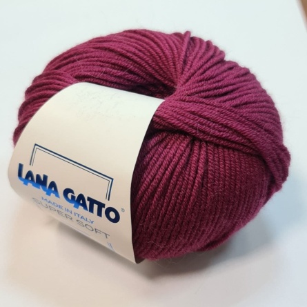 Пряжа Lana Gatto SUPER SOFT (100% экстрафайн мериносовая шерсть) - 125м / 50г фото 99