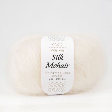 SILK MOHAIR  (75% супер кид мохер 25% шелк) - 210м / 25г фото 3