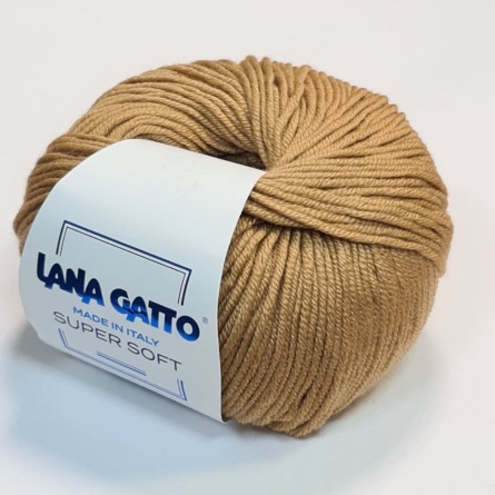 Пряжа Lana Gatto SUPER SOFT (100% экстрафайн мериносовая шерсть) - 125м / 50г фото 81