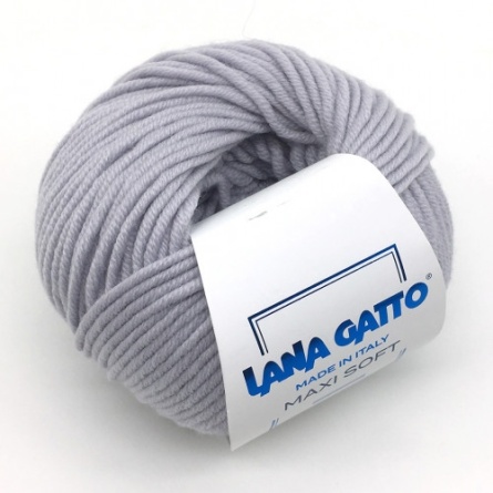 Пряжа Lana Gatto MAXI SOFT (100% меринос экстрафайн) - 90м / 50г фото 30