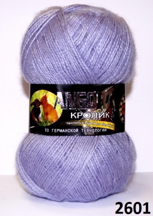 Ангора Кролик (40%-кролик 60%-акрил) - 500м / 100г фото 15