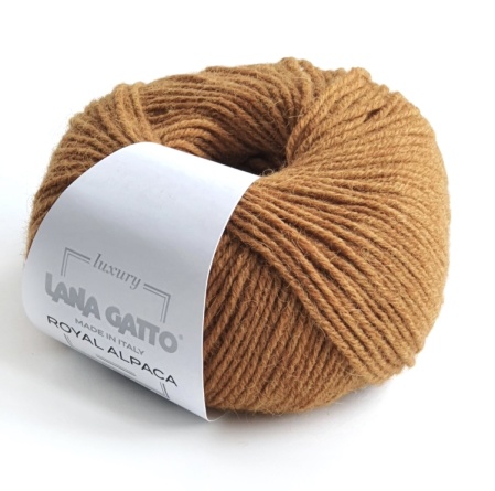 Пряжа Lana Gatto ROYAL ALPACA (70% бэби альпака, 30% нейлон) - 115м / 50г фото 3