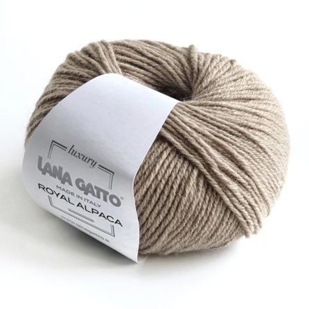 Пряжа Lana Gatto ROYAL ALPACA (70% бэби альпака, 30% нейлон) - 115м / 50г фото 10